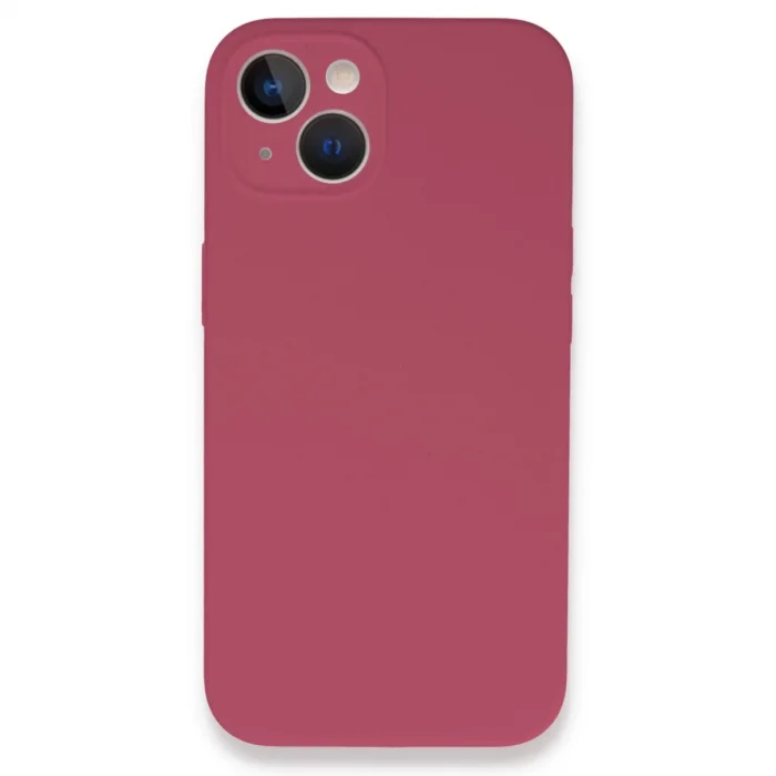 BUĞZ İphone 13 Mini Kılıf Lansman Legant Silikon - Fuşya