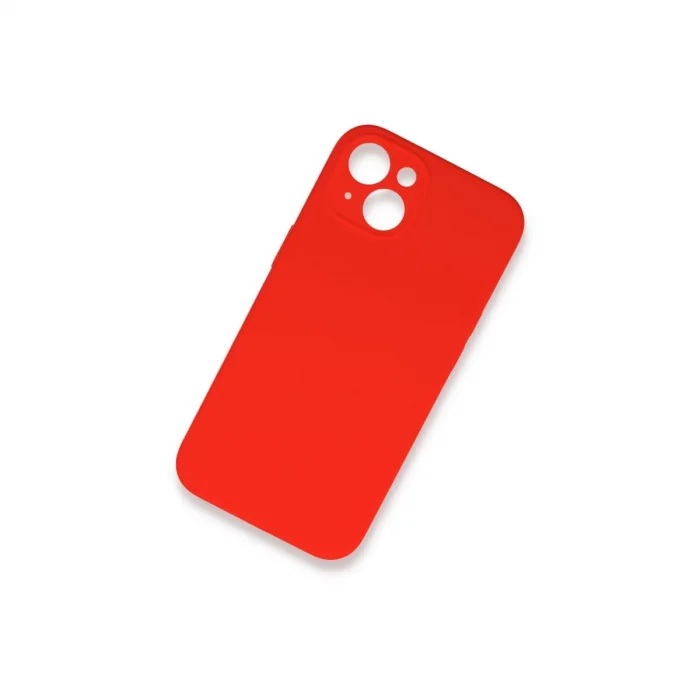 BUĞZ İphone 13 Mini Kılıf Lansman Legant Silikon - Kırmızı