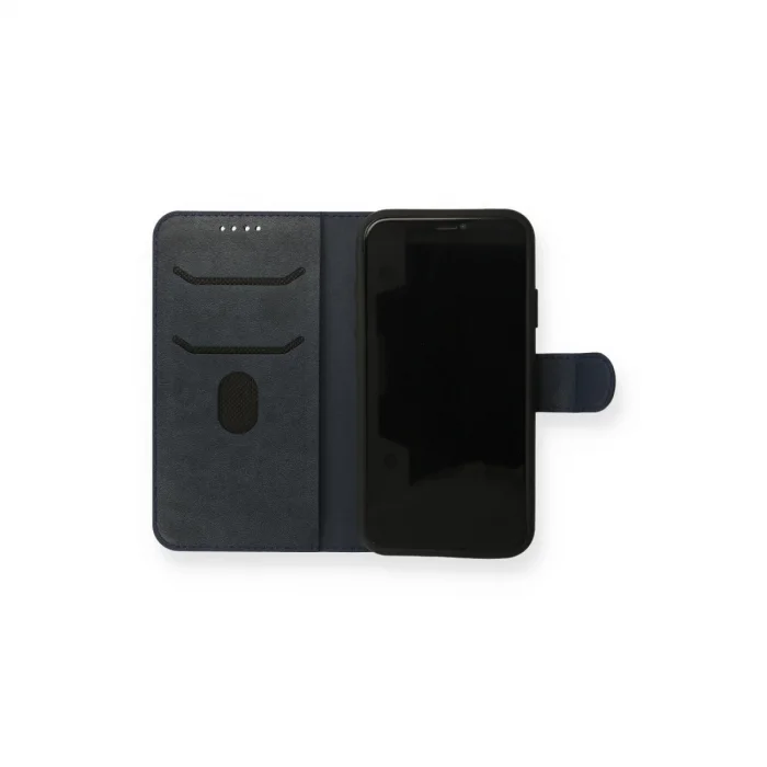 BUĞZ İphone 13 Mini Kılıf Trend S Plus Kapaklı Kılıf - Lacivert