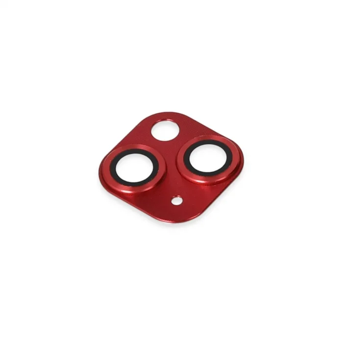 BUĞZ İphone 13 Pers Alüminyum Kamera Lens - Kırmızı