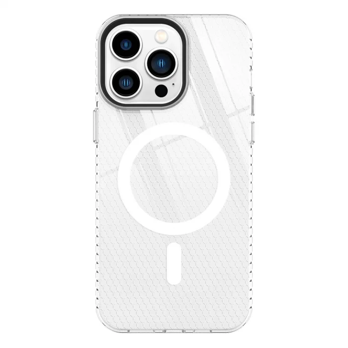 BUĞZ İphone 13 Pro Kılıf Beta Magneticsafe Silikon - Şeffaf