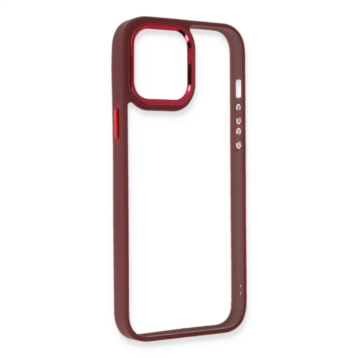 BUĞZ İphone 13 Pro Kılıf Dora Kapak - Kırmızı