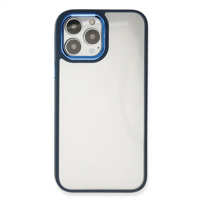 BUĞZ İphone 13 Pro Kılıf Dora Kapak - Mavi