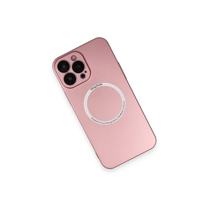 BUĞZ İphone 13 Pro Kılıf Jack Magneticsafe Lens Silikon - Rose Gold