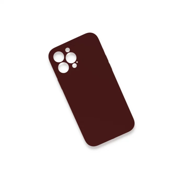 BUĞZ İphone 13 Pro Kılıf Lansman Legant Silikon - Bordo