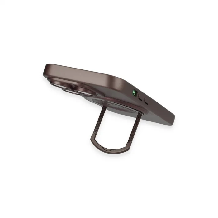 BUĞZ İphone 13 Pro Kılıf Lukka Magneticsafe Kapak - Kahverengi