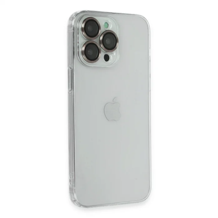 BUĞZ İphone 13 Pro Kılıf Luko Lens Silikon -yeşil