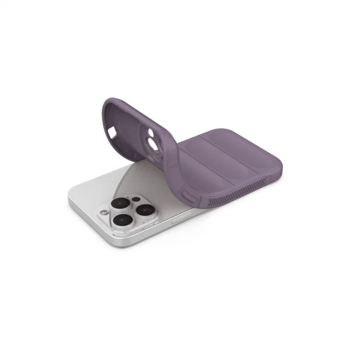 BUĞZ İphone 13 Pro Kılıf Optimum Silikon - Mor