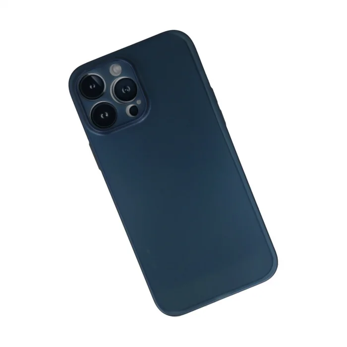 BUĞZ İphone 13 Pro Kılıf Pp Ultra İnce Kapak - Mavi