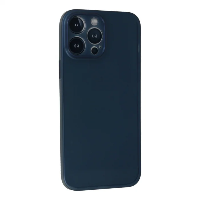 BUĞZ İphone 13 Pro Kılıf Pp Ultra İnce Kapak - Mavi