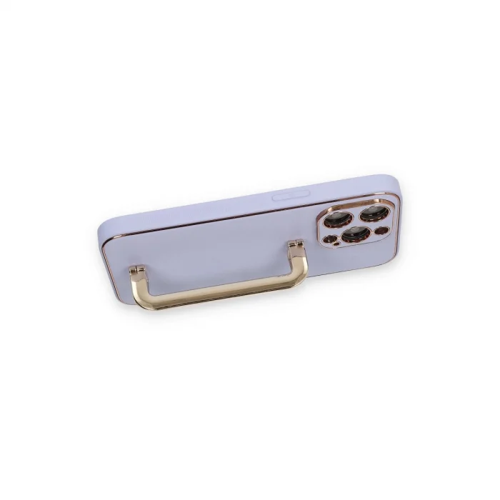 BUĞZ İphone 13 Pro Max Kılıf Coco Elit Kapak - Lila