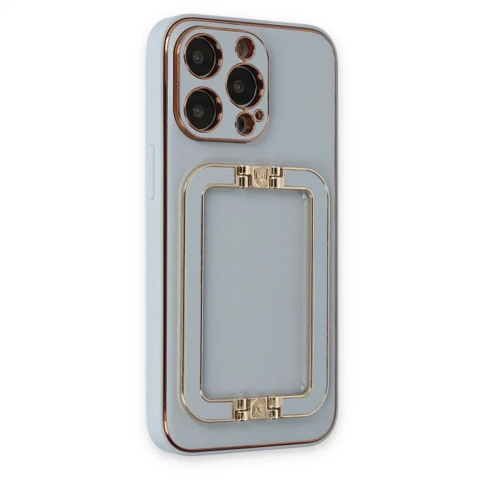 BUĞZ İphone 13 Pro Max Kılıf Coco Elit Kapak - Turkuaz