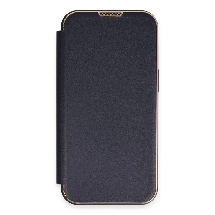 BUĞZ İphone 13 Pro Max Kılıf Dolpin Kapaklı - Lacivert