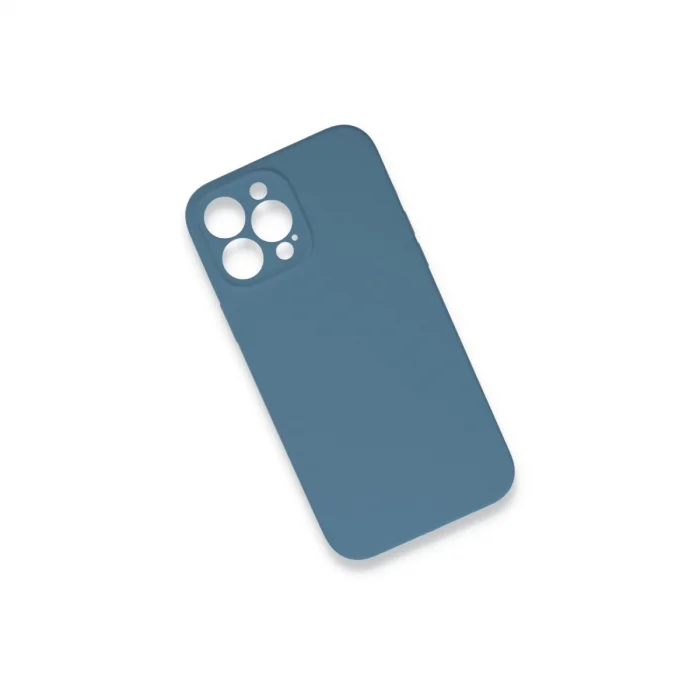 BUĞZ İphone 13 Pro Max Kılıf Lansman Legant Silikon - Açık Mavi