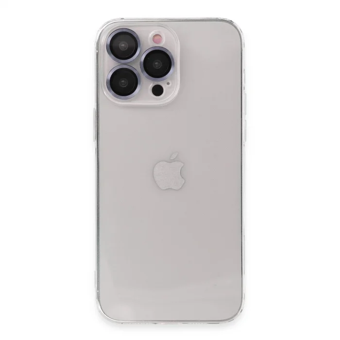 BUĞZ İphone 13 Pro Max Kılıf Luko Lens Silikon - Sierra Blue