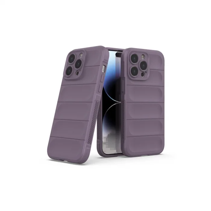 BUĞZ İphone 13 Pro Max Kılıf Optimum Silikon - Mor