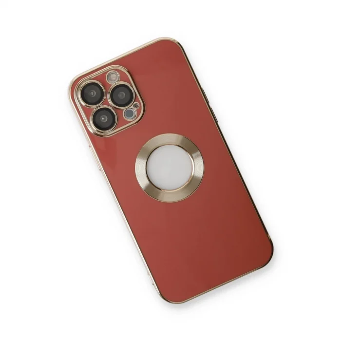 BUĞZ İphone 13 Pro Max Kılıf Store Silikon - Kırmızı