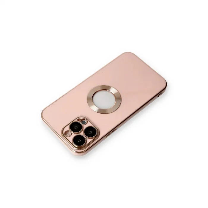 BUĞZ İphone 13 Pro Max Kılıf Store Silikon - Pembe