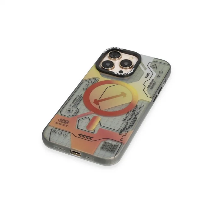 BUĞZ İphone 13 Pro Max Kılıf Venüs Magneticsafe Desenli Kapak - Venüs - 6