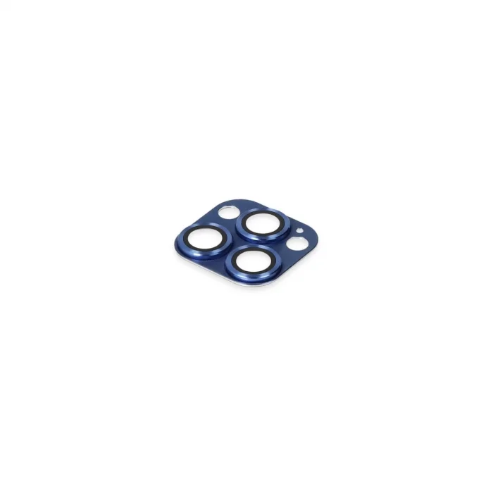 BUĞZ İphone 13 Pro Max Pers Alüminyum Kamera Lens - Lacivert