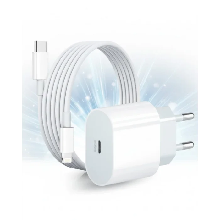 BUĞZ iPhone 14 13 12 Mini 11 XR XS X 20W Hızlı Şarj Adaptörü