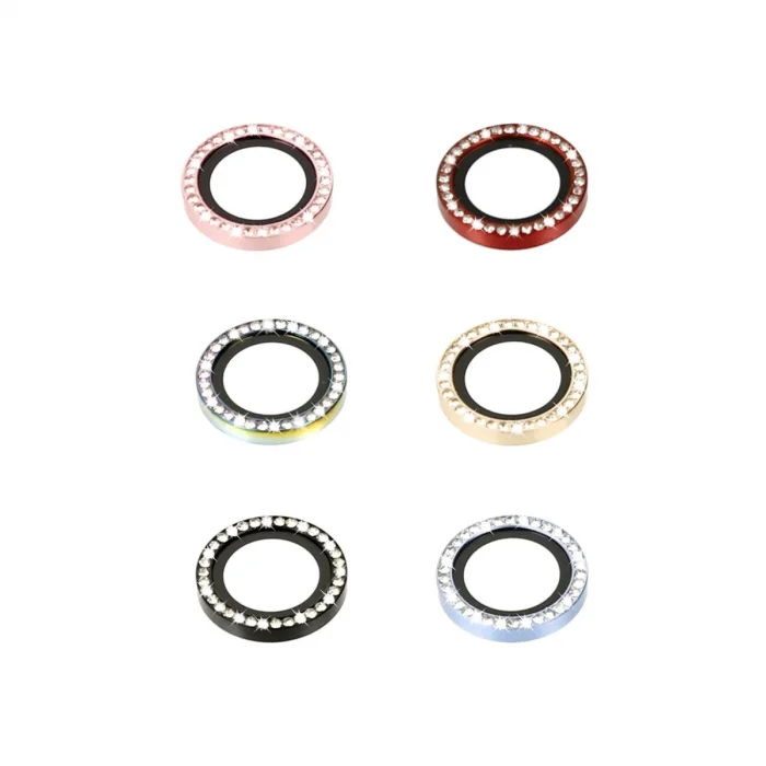 BUĞZ İphone 14 Diamond Kamera Lens - Yeşil