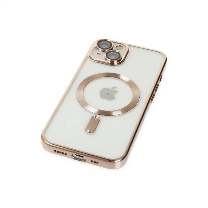 BUĞZ İphone 14 Kılıf Kross Magneticsafe Kapak - Gold
