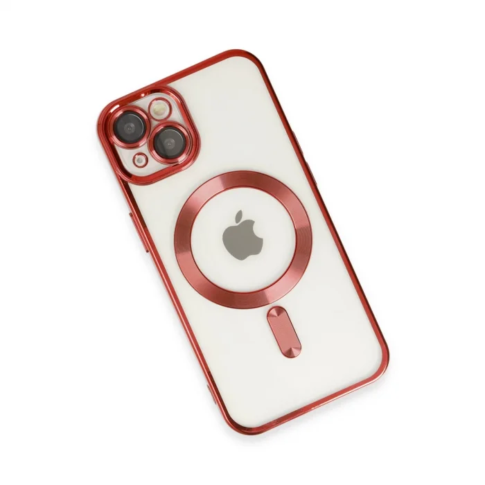 BUĞZ İphone 14 Kılıf Kross Magneticsafe Kapak - Kırmızı