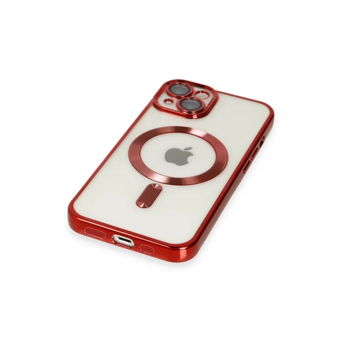 BUĞZ İphone 14 Kılıf Kross Magneticsafe Kapak - Kırmızı