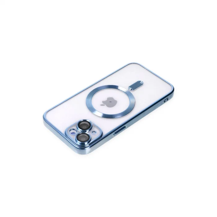 BUĞZ İphone 14 Kılıf Kross Magneticsafe Kapak - Sierra Blue
