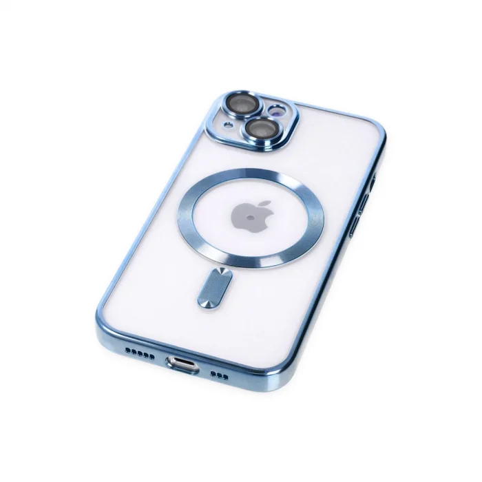 BUĞZ İphone 14 Kılıf Kross Magneticsafe Kapak - Sierra Blue