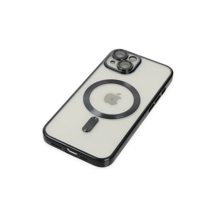 BUĞZ İphone 14 Kılıf Kross Magneticsafe Kapak - Siyah