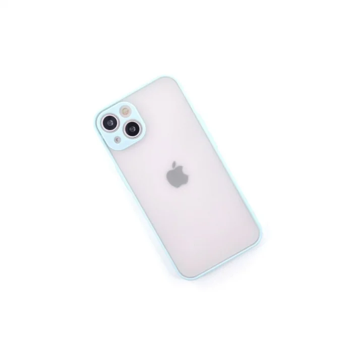 BUĞZ İphone 14 Kılıf Montreal Silikon Kapak - Turkuaz