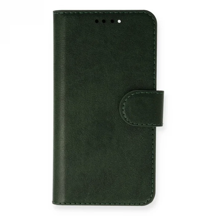 BUĞZ İphone 14 Kılıf Trend S Plus Kapaklı Kılıf - Yeşil