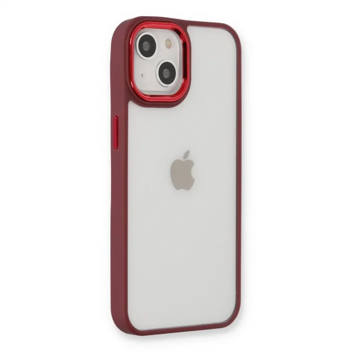 BUĞZ İphone 14 Plus Kılıf Dora Kapak - Kırmızı