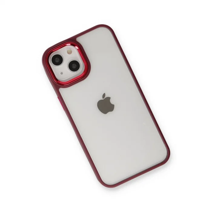 BUĞZ İphone 14 Plus Kılıf Dora Kapak - Kırmızı