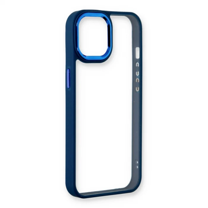 BUĞZ İphone 14 Plus Kılıf Dora Kapak - Mavi