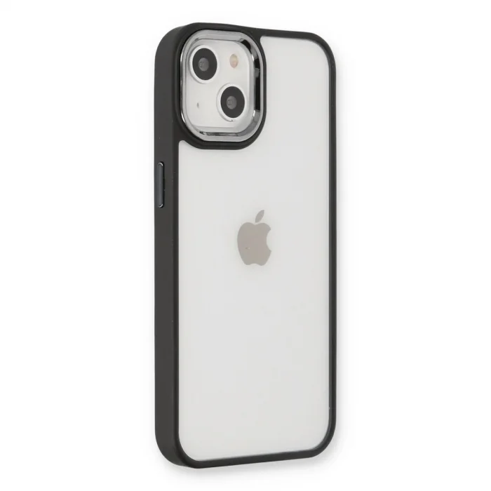 BUĞZ İphone 14 Plus Kılıf Dora Kapak - Siyah