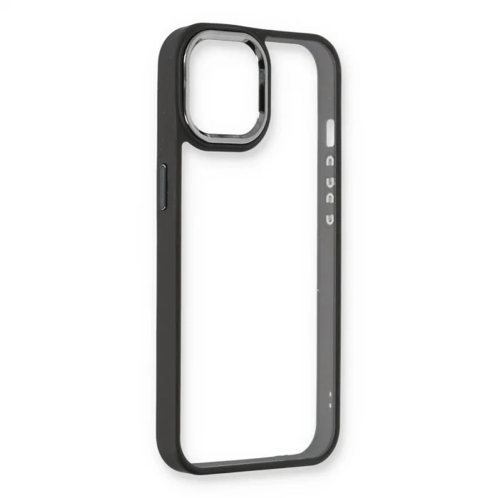 BUĞZ İphone 14 Plus Kılıf Dora Kapak - Siyah