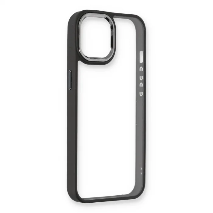 BUĞZ İphone 14 Plus Kılıf Dora Kapak - Siyah