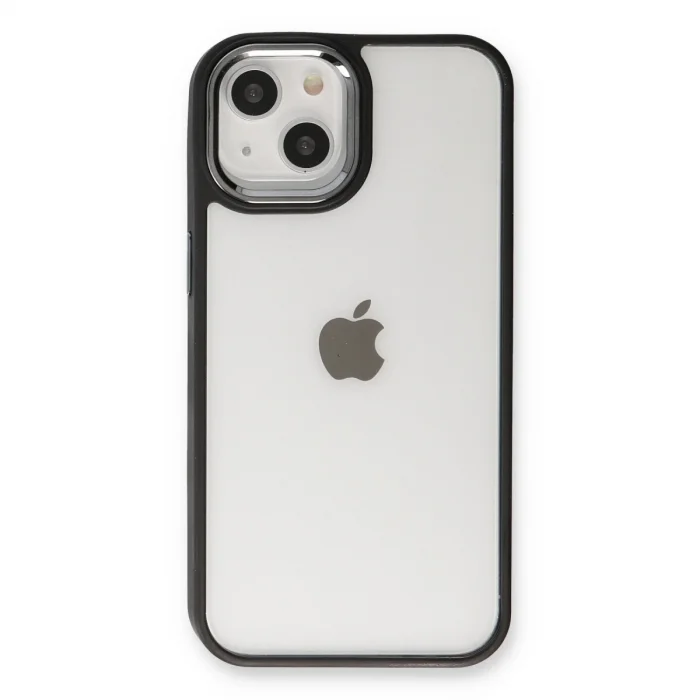 BUĞZ İphone 14 Plus Kılıf Dora Kapak - Siyah