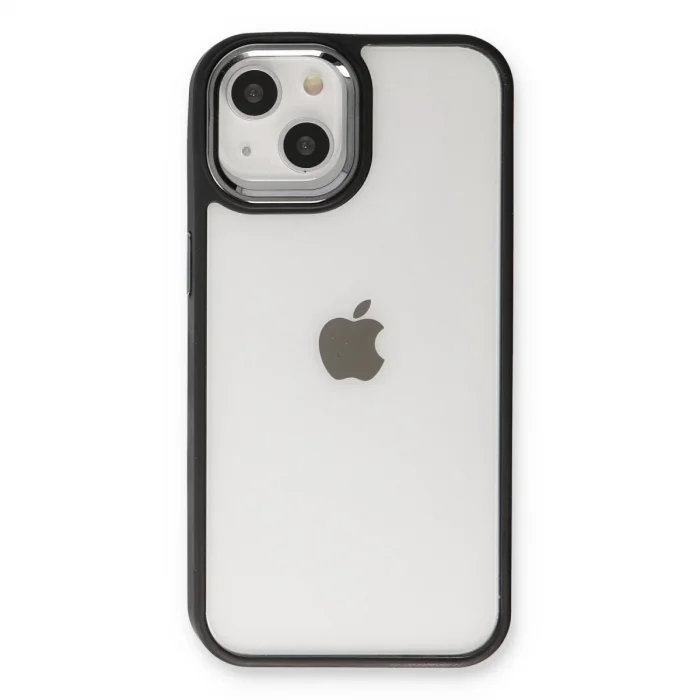 BUĞZ İphone 14 Plus Kılıf Dora Kapak - Siyah