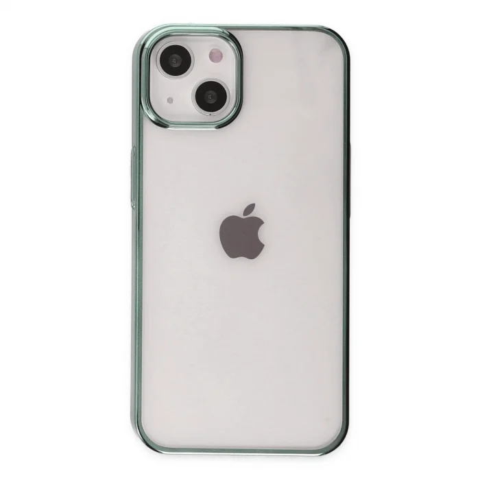BUĞZ İphone 14 Plus Kılıf Element Silikon - Yeşil