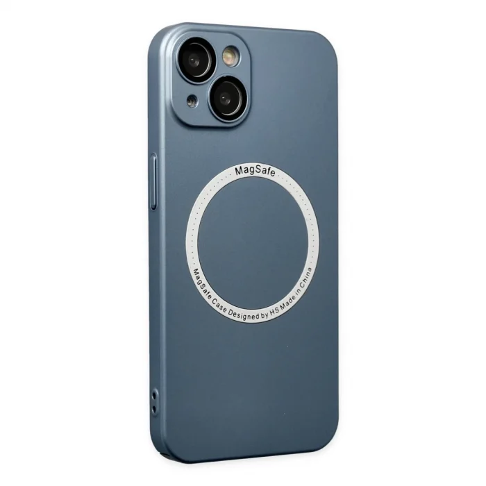 BUĞZ İphone 14 Plus Kılıf Jack Magneticsafe Lens Silikon - Sierra Blue