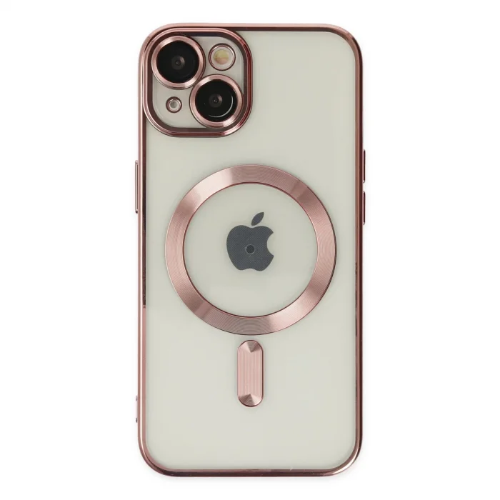 BUĞZ İphone 14 Plus Kılıf Kross Magneticsafe Kapak - Rose
