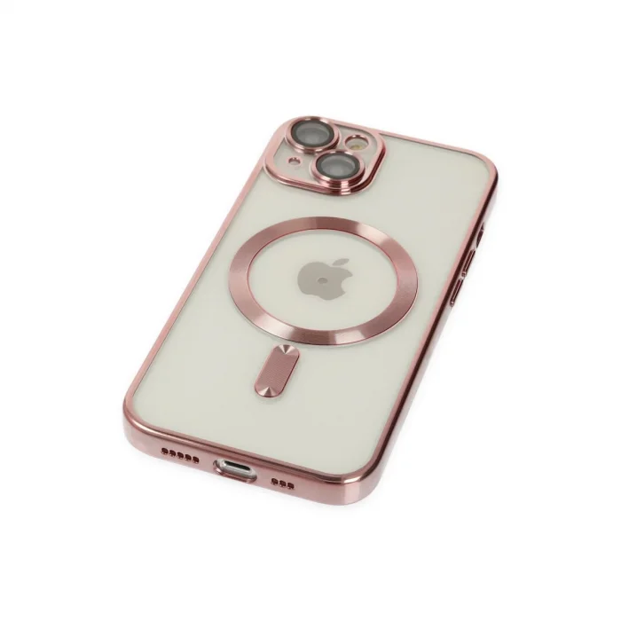 BUĞZ İphone 14 Plus Kılıf Kross Magneticsafe Kapak - Rose