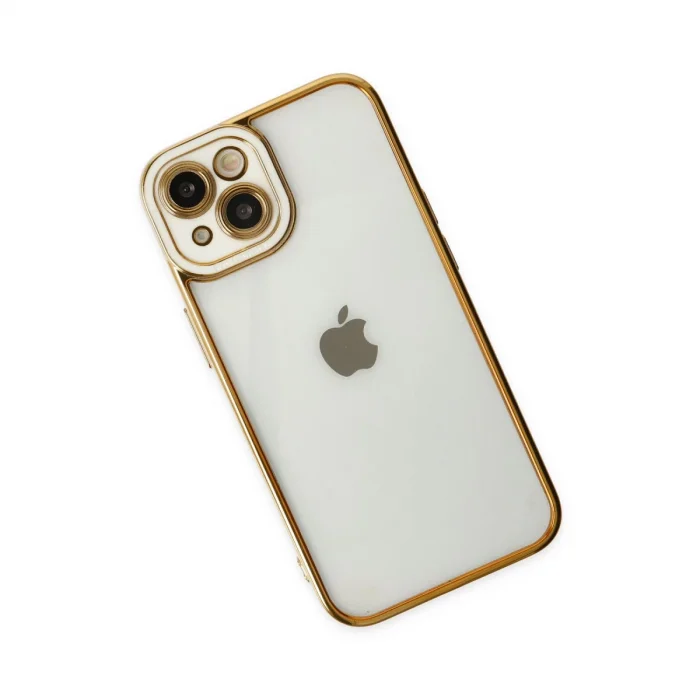 BUĞZ İphone 14 Plus Kılıf Liva Lens Silikon - Beyaz