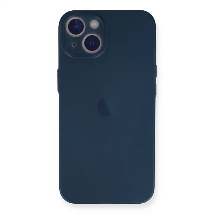 BUĞZ İphone 14 Plus Kılıf Pp Ultra İnce Kapak - Mavi