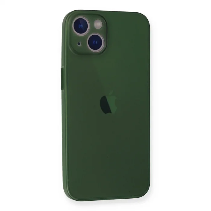 BUĞZ İphone 14 Plus Kılıf Pp Ultra İnce Kapak - Yeşil