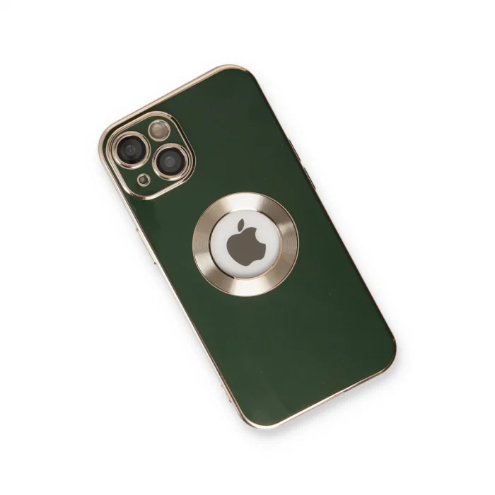 BUĞZ İphone 14 Plus Kılıf Store Silikon - Yeşil